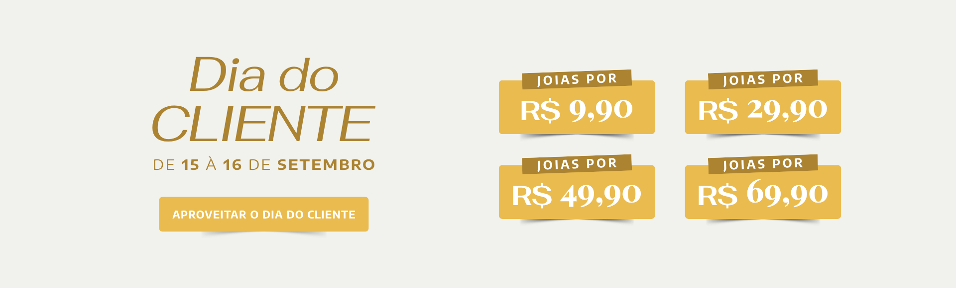 Banner Home - Dia do Cliente