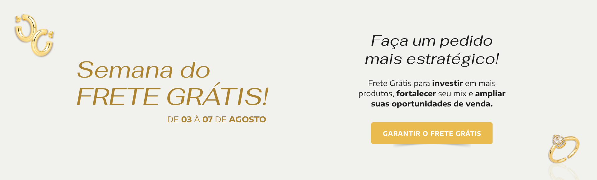 Banner Home - Semana do Frete Grátis