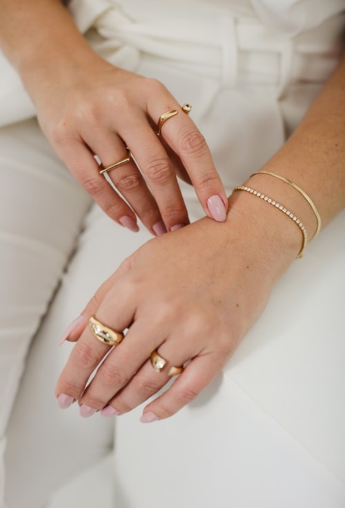 MIX DE PULSEIRAS E ANÉIS ELEGANTES l AMOR INCONDICIONAL