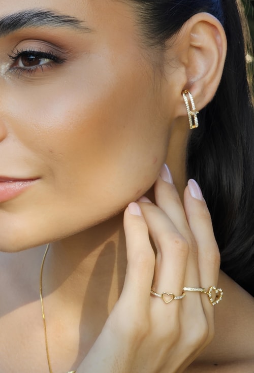 MIX EAR HOOK CRAVEJADO l GOLD WEST