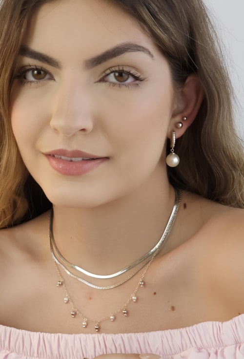 MIX CHOKER DE PÉROLAS NO RÓDIO l EQUILIBRIUM WHITE COLOR