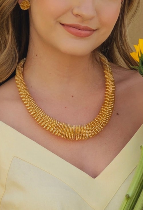 MIX COM CONJUNTO ARAMADO NO OURO | WELCOME SPRING 2024