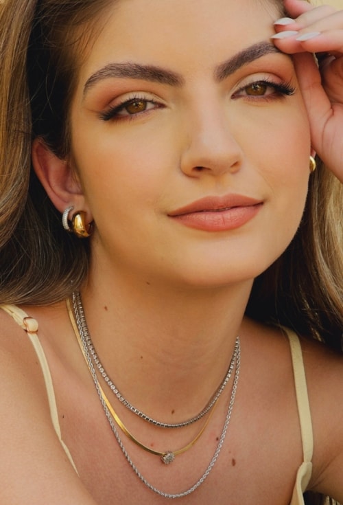 MIX COM ARGOLA ABAULADA NO OURO | WELCOME SPRING 2024