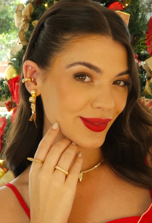 MIX COM BRINCO MODERNO DE LAÇO NO OURO | CELEBRAR 2024