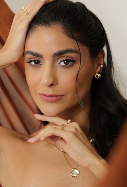MIX DE BRINCO DE PÉROLA COM PIERCING NO OURO l REALIZE