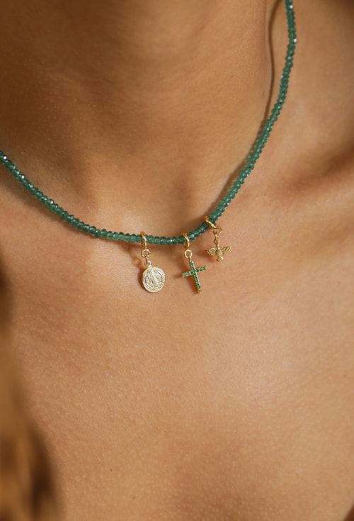 MIX DE CHOKER TURMALINA COM KIT MEUS SONHOS FÉ l REALIZE