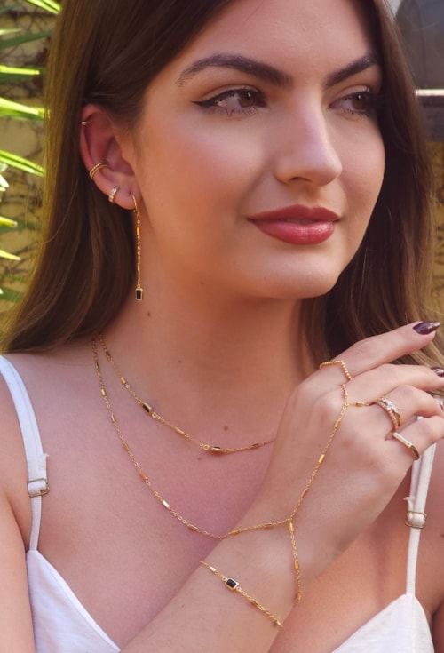 MIX DE BRINCOS ÔNIX E PIERCINGS FAKE | LA DOLCE VITA MIX DE BRINCOS ÔNIX E PIERCINGS FAKE | LA DOLCE VITA