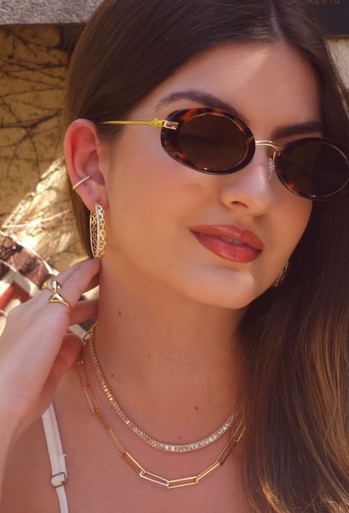 MIX DE BRINCO ARGOLA ELOS E PIERCING FAKE | LA DOLCE VITA