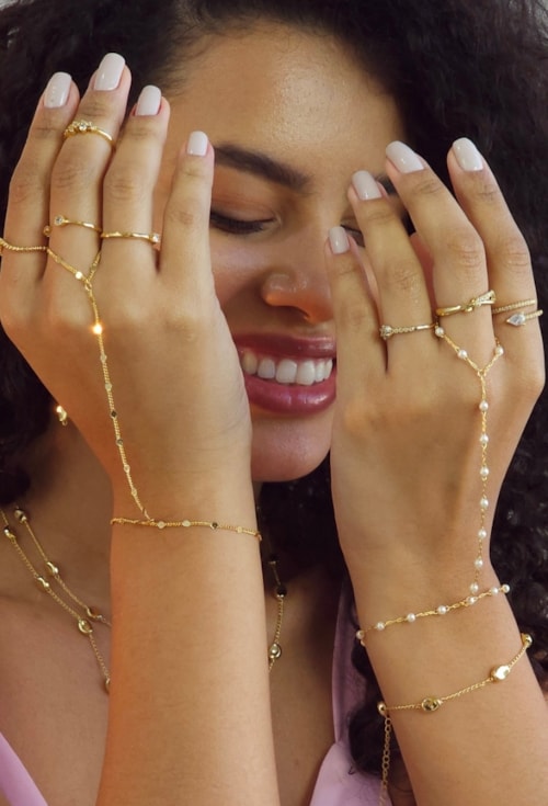 MIX DE PULSEIRAS E ANÉIS DELICADOS | WELCOME SPRING 2025