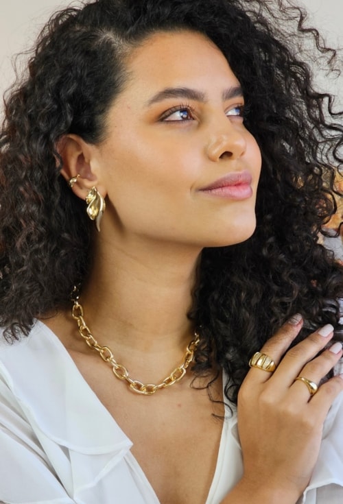 MIX BRINCO E PIERCING FAKE E COLAR E ANÉIS NO OURO | WELCOME SPRING 2025