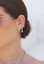 MIX COM BRINCO DE ARGOLINHA COM ZIRCÔNIA CRISTAL l WISH 2024