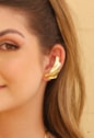 MIX COM BRINCO EAR CUFF ORGÂNICO NO OURO | WELCOME SPRING 2024