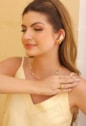MIX COM BRINCO EAR CUFF ORGÂNICO NO OURO | WELCOME SPRING 2024