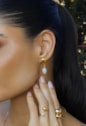 MIX COM CONJUNTO DE PÉROLAS NO OURO l GOLD WEST