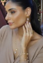 MIX COM CONJUNTO DE PÉROLAS NO OURO l GOLD WEST