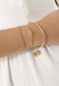 MIX DE BRACELETES COM PINGENTE E RIVIERA l AFETO