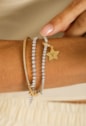 MIX DE PULSEIRAS E BRACELETE CRAVEJADO COM PINGENTE PERSONALIZADO l REALIZE