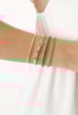 MIX DE REVIERAS ESMERALDA E BRACELETES INSPIRAÇÃO NO OURO l AFETO