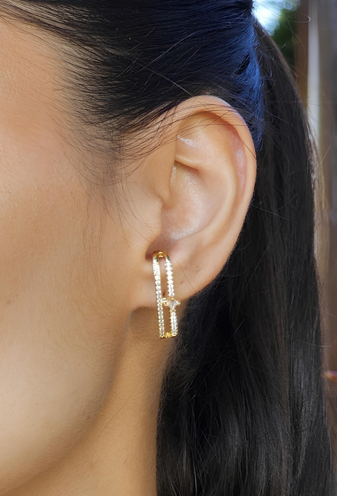MIX EAR HOOK CRAVEJADO l GOLD WEST