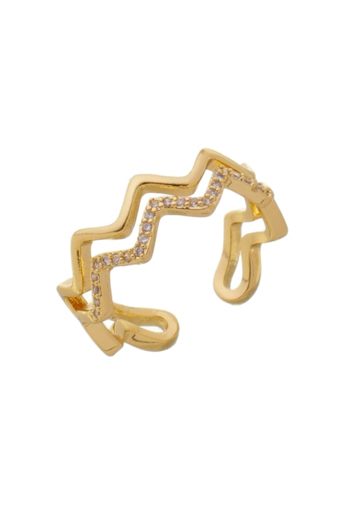 ANEL AJUSTÁVEL DUPLO DE ZIG ZAG COM ZIRCÔNIA AN349-O ANEL AJUSTÁVEL DUPLO DE ZIG ZAG COM ZIRCÔNIA AN349-O