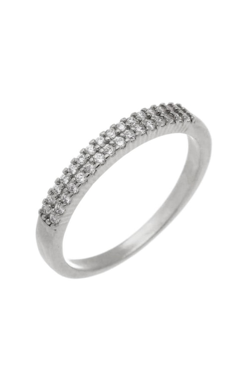 ANEL APARADOR COM ZIRCÔNIAS CRISTAL AN065-R