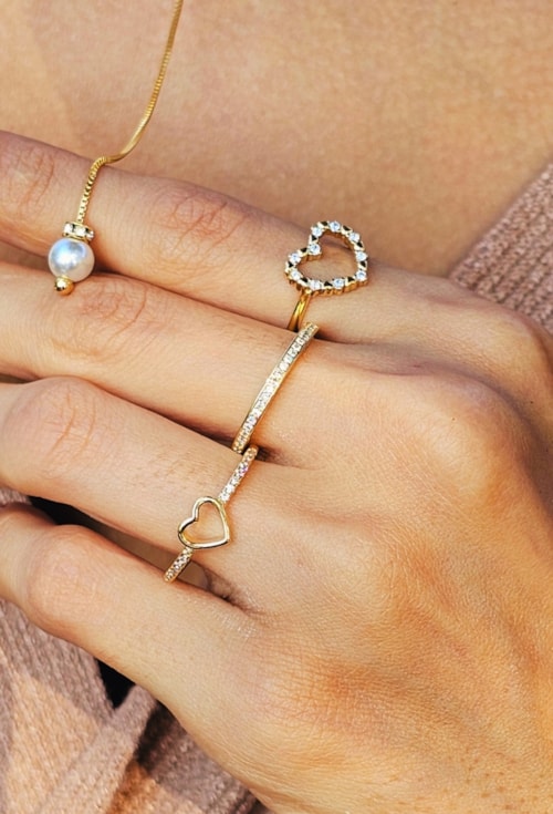 ANEL APARADOR MINIMALISTA CRAVEJADO AN402-O ANEL APARADOR MINIMALISTA CRAVEJADO AN402-O