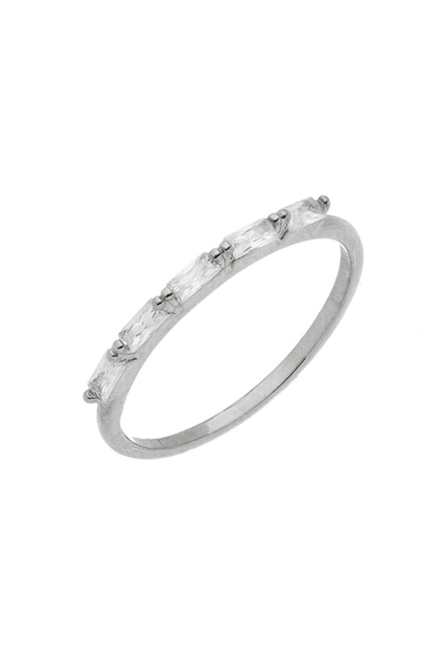 ANEL CRAVEJADO COM ZIRCÔNIA MINIMALISTA FINO AN185-R
