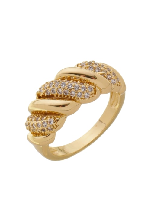 ANEL CROISSANT COM ZIRCÔNIA CRISTAL AN343-O