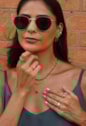 ANEL DE ELOS COM ZIRCÔNIAS CRAVEJADAS AN487-O