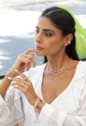 ANEL DOURADO COM PEDRA GOTA CRISTAL AN551-O