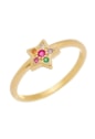ANEL ESTRELA CRAVEJADA COLORIDA AN138-O