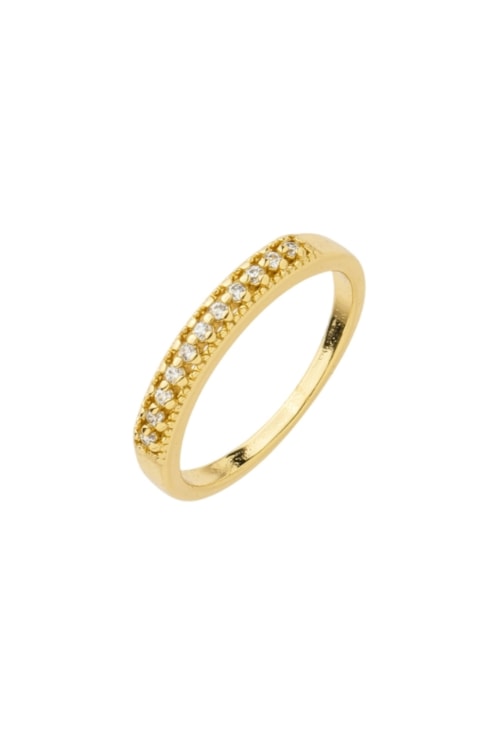 ANEL FALANGE CRAVEJADO NO OURO AN384-O