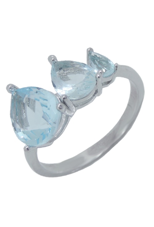 ANEL GOTAS AZUL PARAÍBA GM1020-R