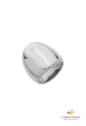 ANEL GROSSO OVAL AÇO INOX POLIDO AN617-A