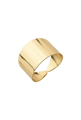 Produto ANEL LISO AJUSTÁVEL NO OURO AN527-O