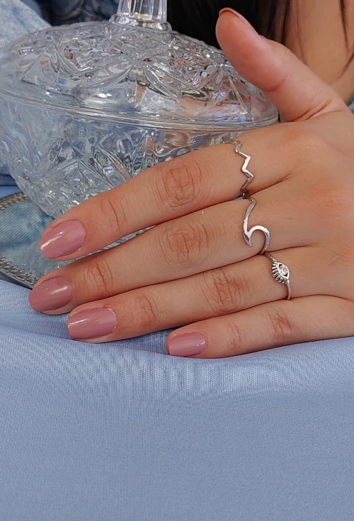 ANEL OLHO GREGO COM ZIRCÔNIA CRISTAL AN045-R