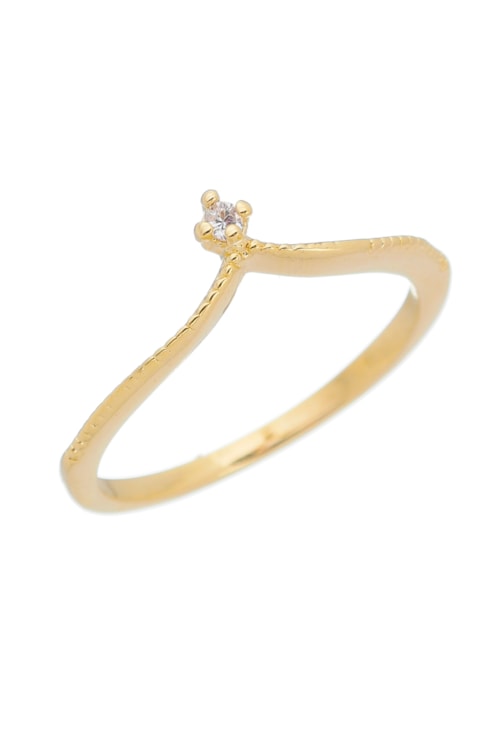 ANEL PRINCESA COM ZIRCÔNIA AN008-O