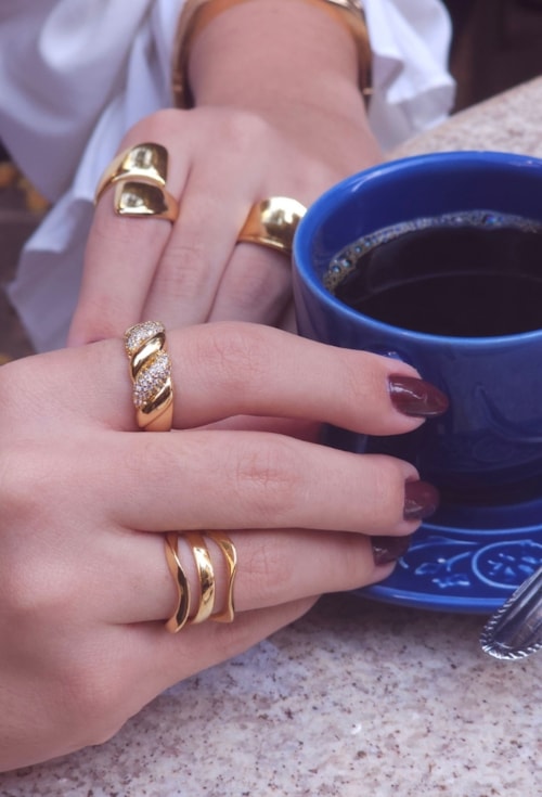 ANEL REGULÁVEL TORCIDO CRAVEJADO AN534-O ANEL REGULÁVEL TORCIDO CRAVEJADO AN534-O