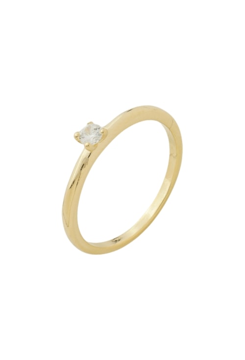 ANEL SOLITÁRIO COM PONTO DE LUZ EM ZIRCÔNIA AN507-O ANEL SOLITÁRIO COM PONTO DE LUZ EM ZIRCÔNIA AN507-O