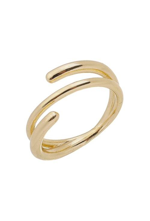 ANEL TRIPLO SLIM NO OURO AN225-O