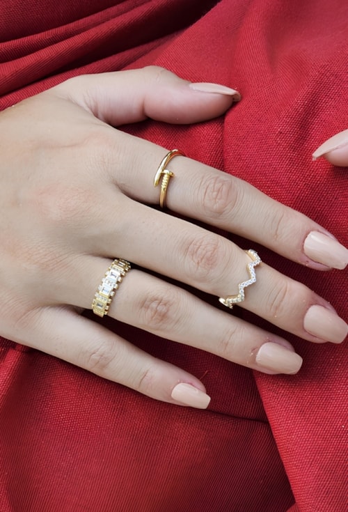 Anel Feminino Atacado | Revenda Oh My Gold