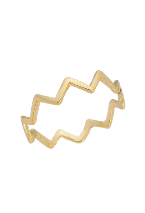 ANEL ZIG ZAG NO OURO AN013-O