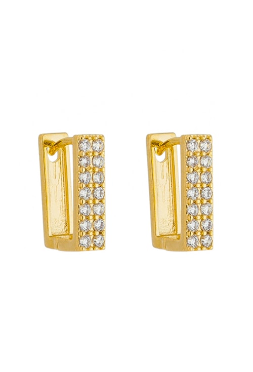 ARGOLINHA QUADRADA COM ZIRCÔNIAS CRISTAL BM1215-O ARGOLINHA QUADRADA COM ZIRCÔNIAS CRISTAL BM1215-O