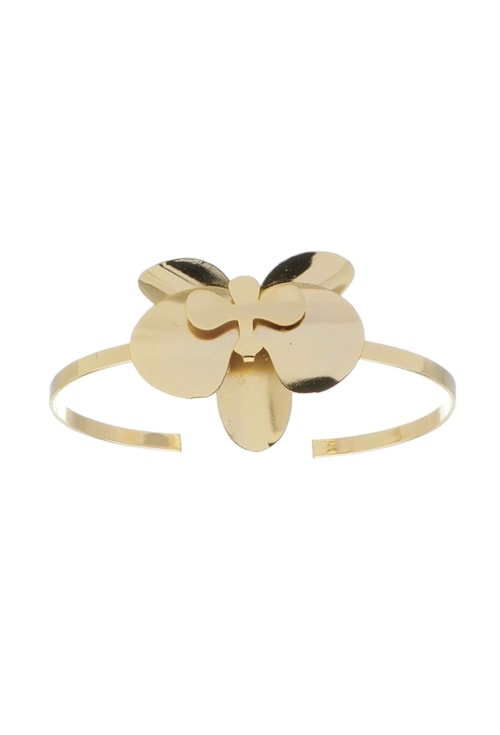 BRACELETE AJUSTÁVEL FLOR ORQUÍDEA PM222-O