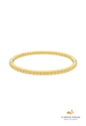 BRACELETE BOLINHAS AÇO INOX DOURADO PM591-AD
