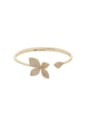 BRACELETE BORBOLETA CRAVEJADO EM OURO PM488-O