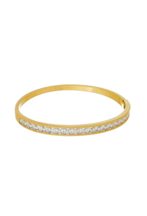 BRACELETE CARRÉ ZIRCÔNIA CRISTAL PM102-O