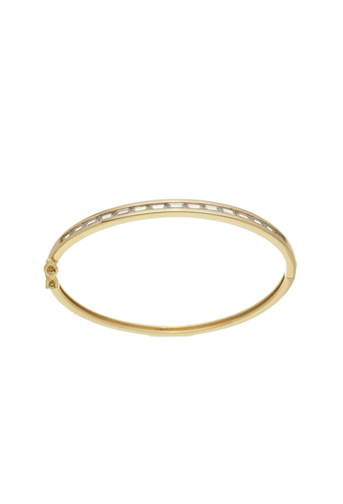 BRACELETE COM ZIRCÔNIAS NO OURO PM201-O