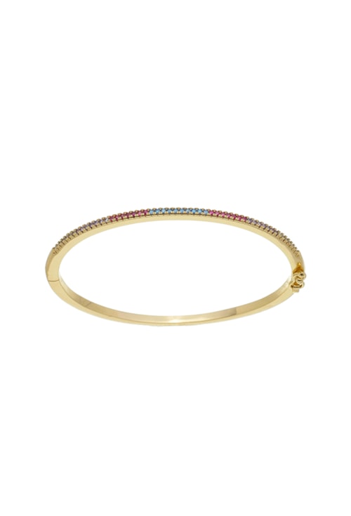 BRACELETE CRAVEJADO COLORIDO PM200-O