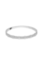 BRACELETE CRAVEJADO COM ZIRCÔNIAS EM RÓDIO PM515-R